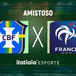 Brasil x França: assista, ao vivo, à transmissão da Itatiaia