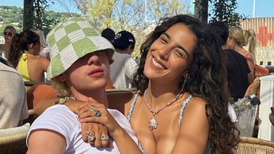 Juliano Floss e Marina Sena