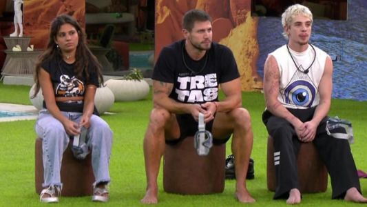 Gabriela, Jonas e Juliano no Sincerão