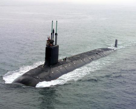 Submarino da Classe Virginia da Marinha dos EUA