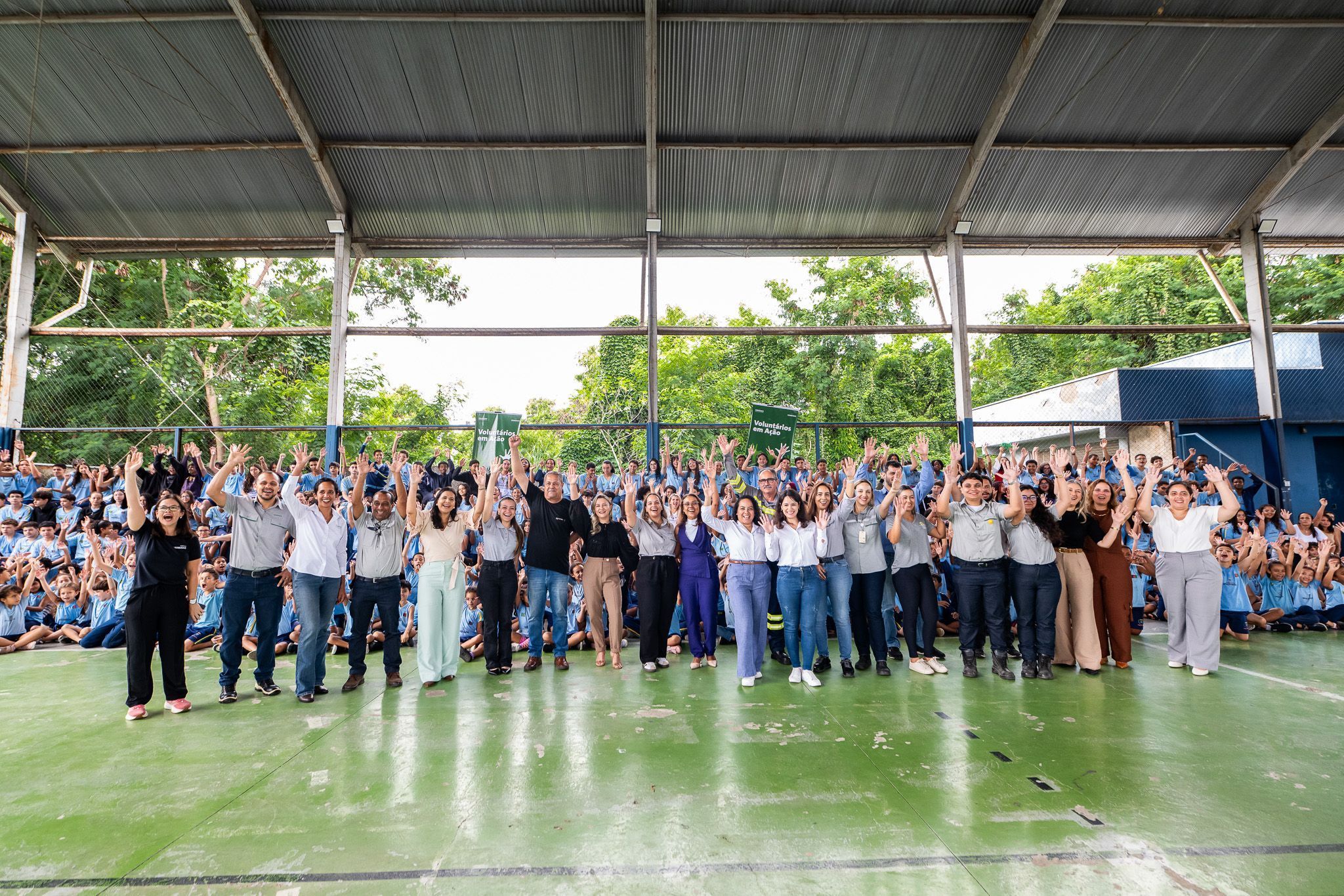 Usiminas promove revitalização de escola pública em Ipatinga