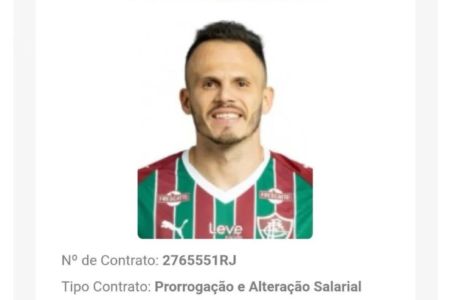 Renê teve nome publicado no BID com novo contrato • Reprodução/BID CBF