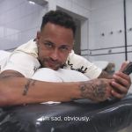 Neymar mostra como reagiu ao não ser convocado por Ancelotti para a Seleção