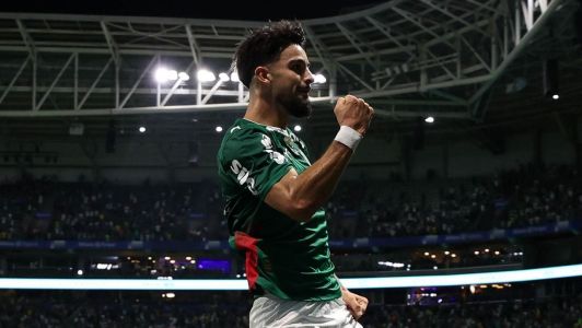 Flaco López, atacante do Palmeiras