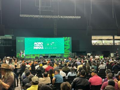 Reunião no Expominas reforça diálogo entre governo e setor rural em meio à mudança de comando • Fabiano Frade/Itatiaia