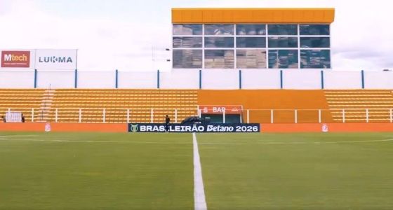 Estádio Municipal José Maria de Campos Maia, palco do jogo entre Mirassol e Coritiba pelo Campeonato Brasileiro