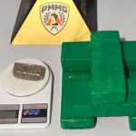 Cinco barras de maconha são apreendidas em Ipatinga