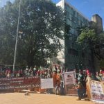 Comunidade quilombola de Gesteira realiza manifestação em Brasília