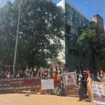 Comunidade quilombola de Gesteira realiza manifestação em Brasília