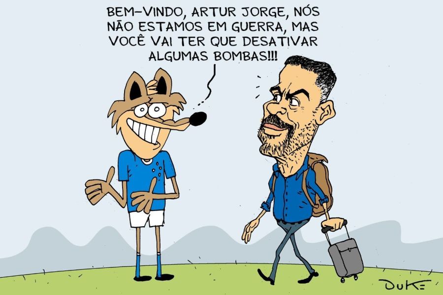 Charge do Duke | A chegada de Artur Jorge ao Cruzeiro