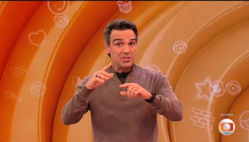 Tadeu Schmidt, apresentador do BBB 26