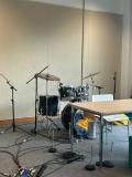 Estúdio do CRJ conta com instrumentos de percussão para gravações