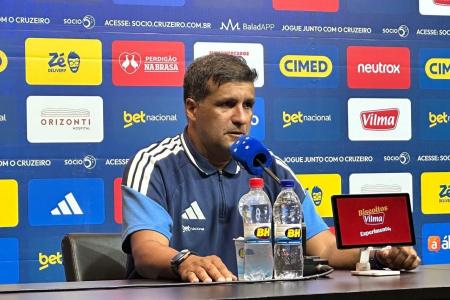 Wesley Carvalho, técnico interino do Cruzeiro