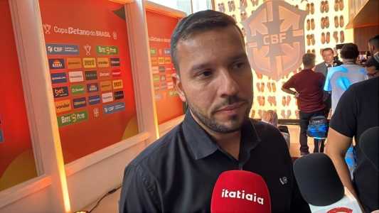 Alessandro Brito, diretor de gestão esportiva do Botafogo, fala sobre demissão de Martín Anselmi