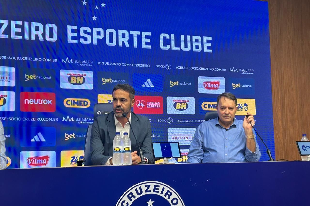 Apresentado, Artur Jorge agradece a Pedrinho e exalta projeto do Cruzeiro