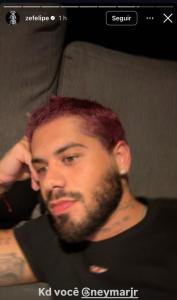 Post de Zé Felipe pedindo Neymar na Seleção Brasileira • Instagram / Zé Felipe