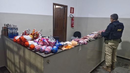 Trio foi preso em ação da PRF