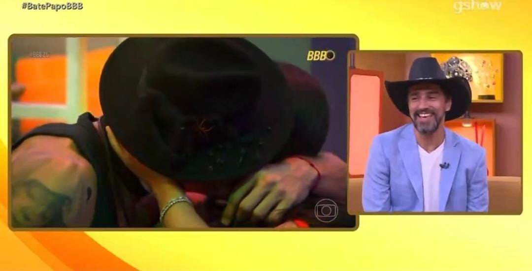 Alberto Cowboy descobre romance de Jordana e Jonas no BBB 26: ‘Danadinhos’