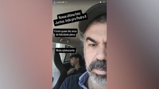 Última foto pai e filho • Reprodução | Redes Sociais