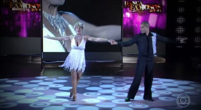 Ana Maria Braga competiu no Dança dos Famosos em 2010