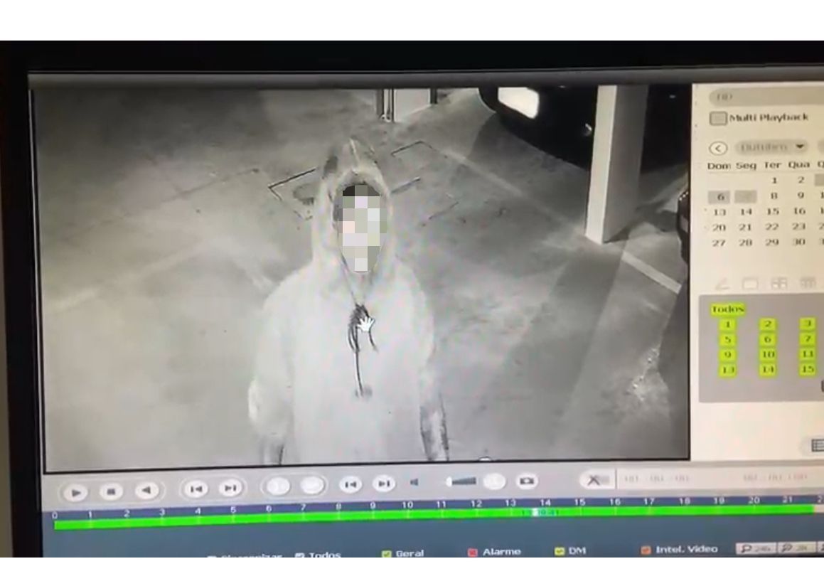 Vídeo: câmera de segurança flagra tentativa de invasão em prédio na região Oeste de BH