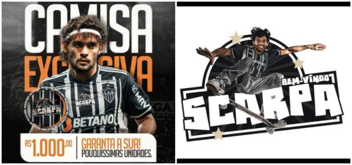 Instituto Galo inicia venda de camisas com autógrafo e patch exclusivo de Gustavo Scarpa Instituto Galo inicia venda de camisas com autógrafo e patch exclusivo de Gustavo Scarpa