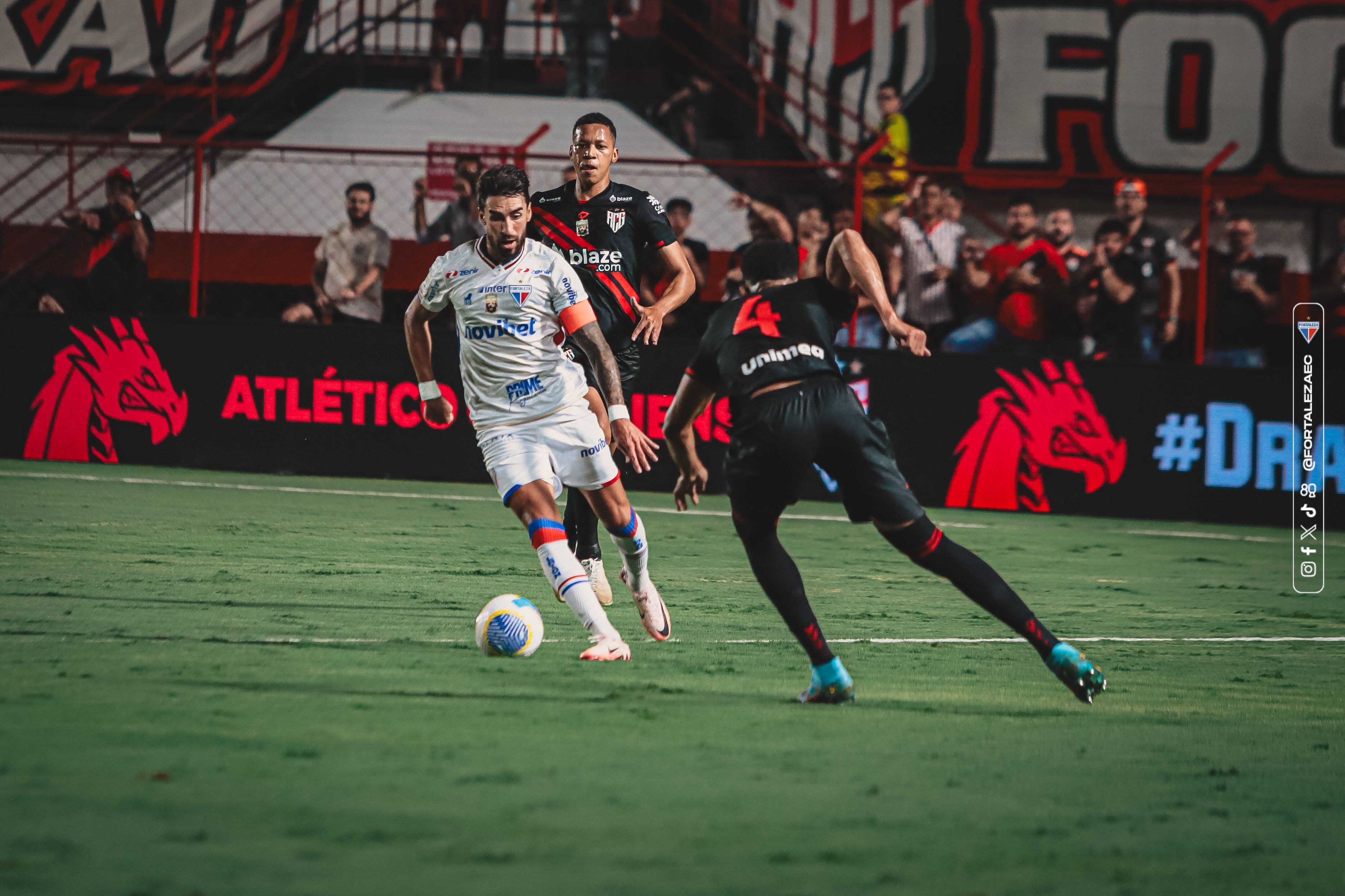 Fortaleza perde para o Atlético-GO e acaba com chance de marca histórica no Brasileiro