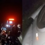 Ônibus de viagem cai de ribanceira e deixa feridos na BR-381, em MG