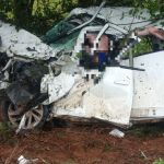 Acidente na MGC-135 deixa dois mortos e um ferido em Mirabela