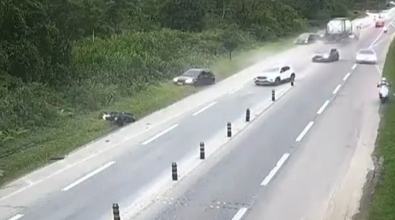 Caminhoneiro que matou motociclista dirigia drogado e recebeu CNH 13 dias antes do acidente