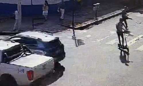 Acidente aconteceu no Centro de BH