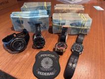 Itens apreendidos na operação Cambota