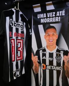 Fotos do vestiário do Atlético para a decisão do Mineiro
