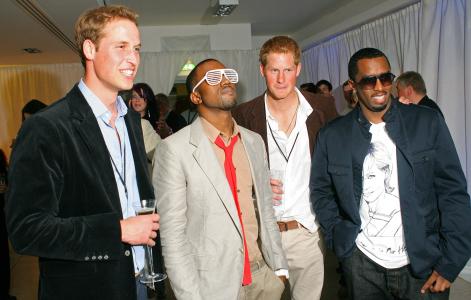 Harry - Diddy- Puff Daddy- William- Kanye West
