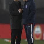 Relembre ‘treta’ entre técnicos de Atlético e River: ‘Não pode me mandar calar a boca’