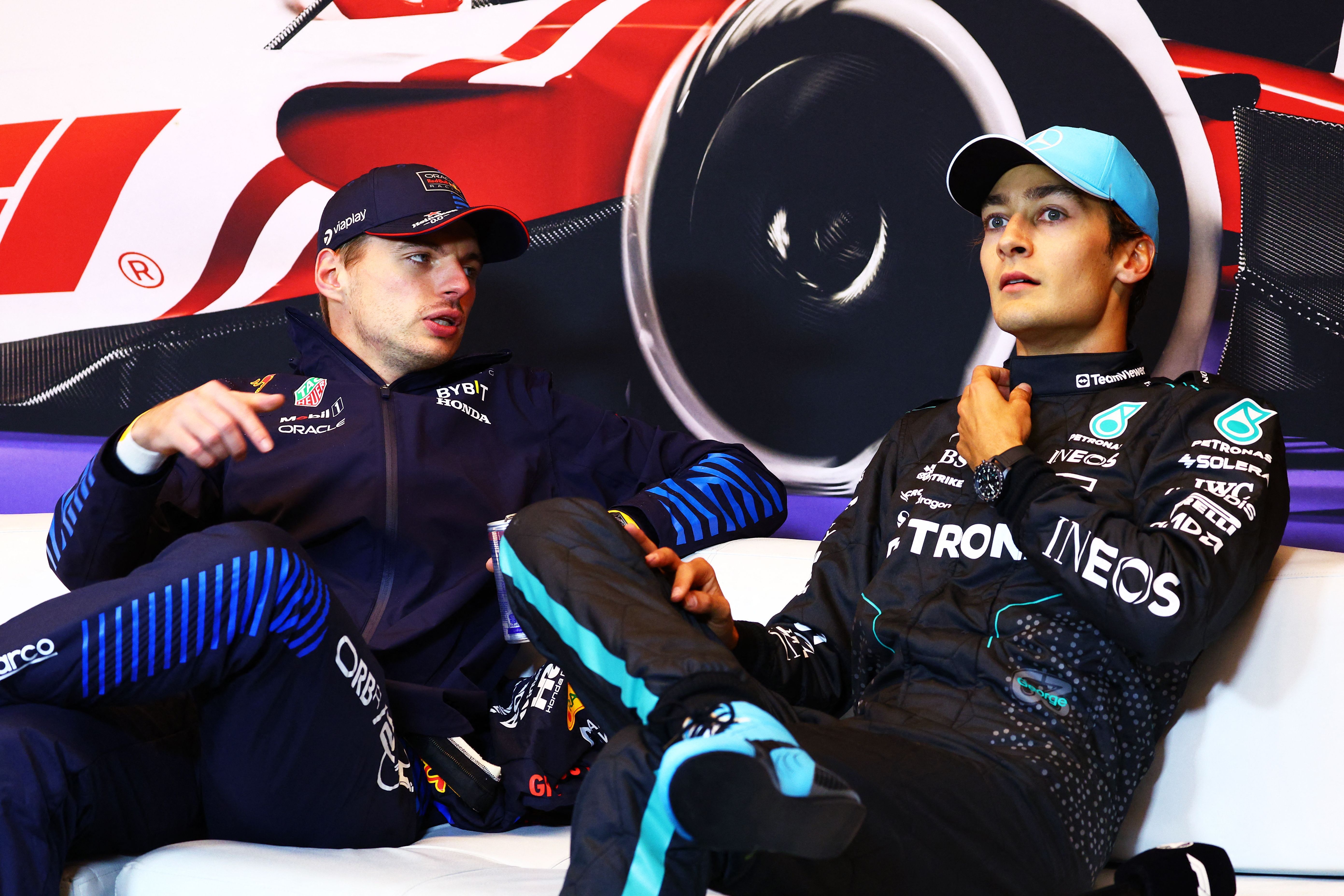 Russell revela ameaça de Verstappen na F1: 'Colocar minha cabeça no muro'