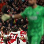 Champions League: Arsenal bate PSG em casa e vence a primeira na competição