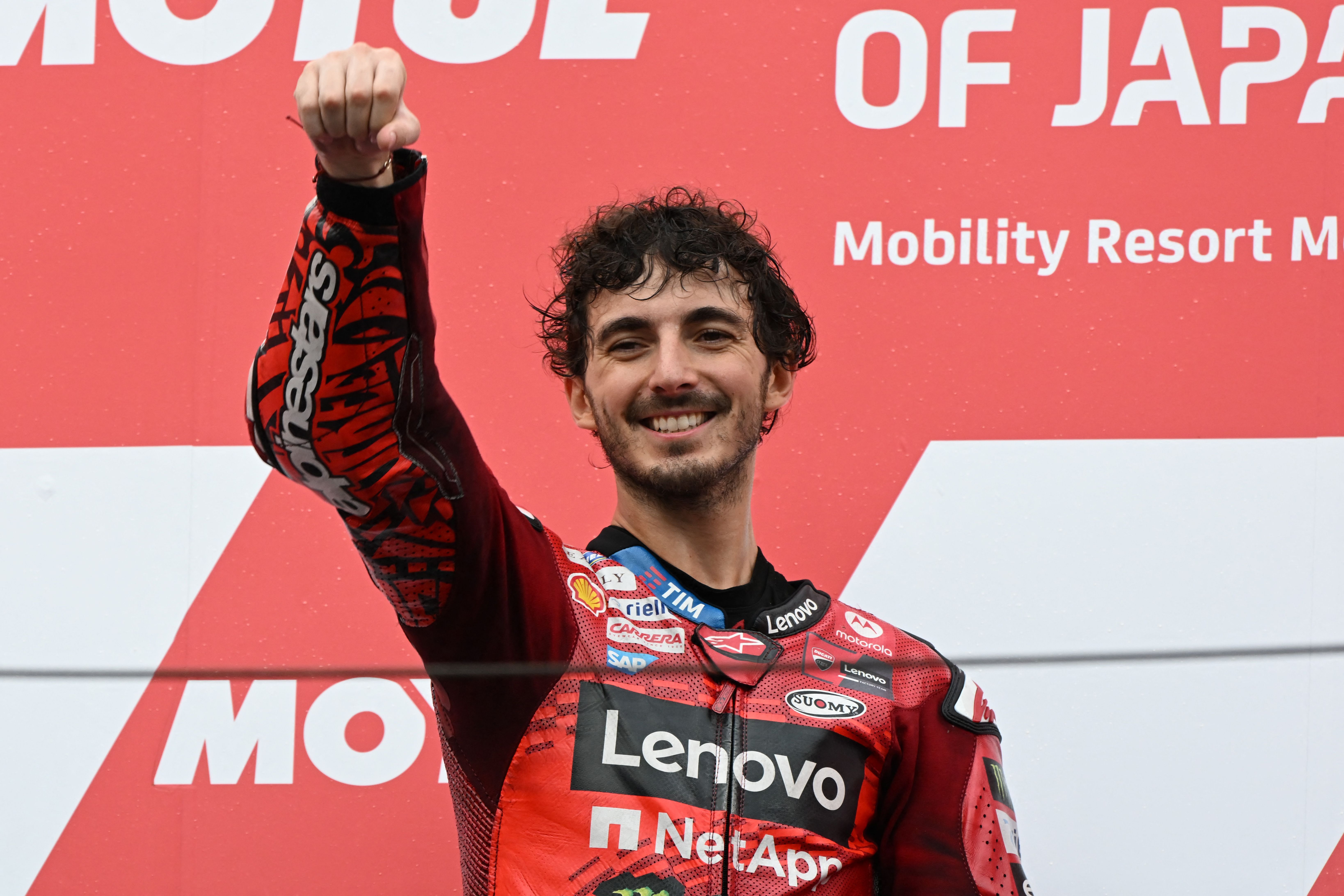 Bagnaia vence etapa do Japão e reduz vantagem de Martín para 10 pontos na MotoGP