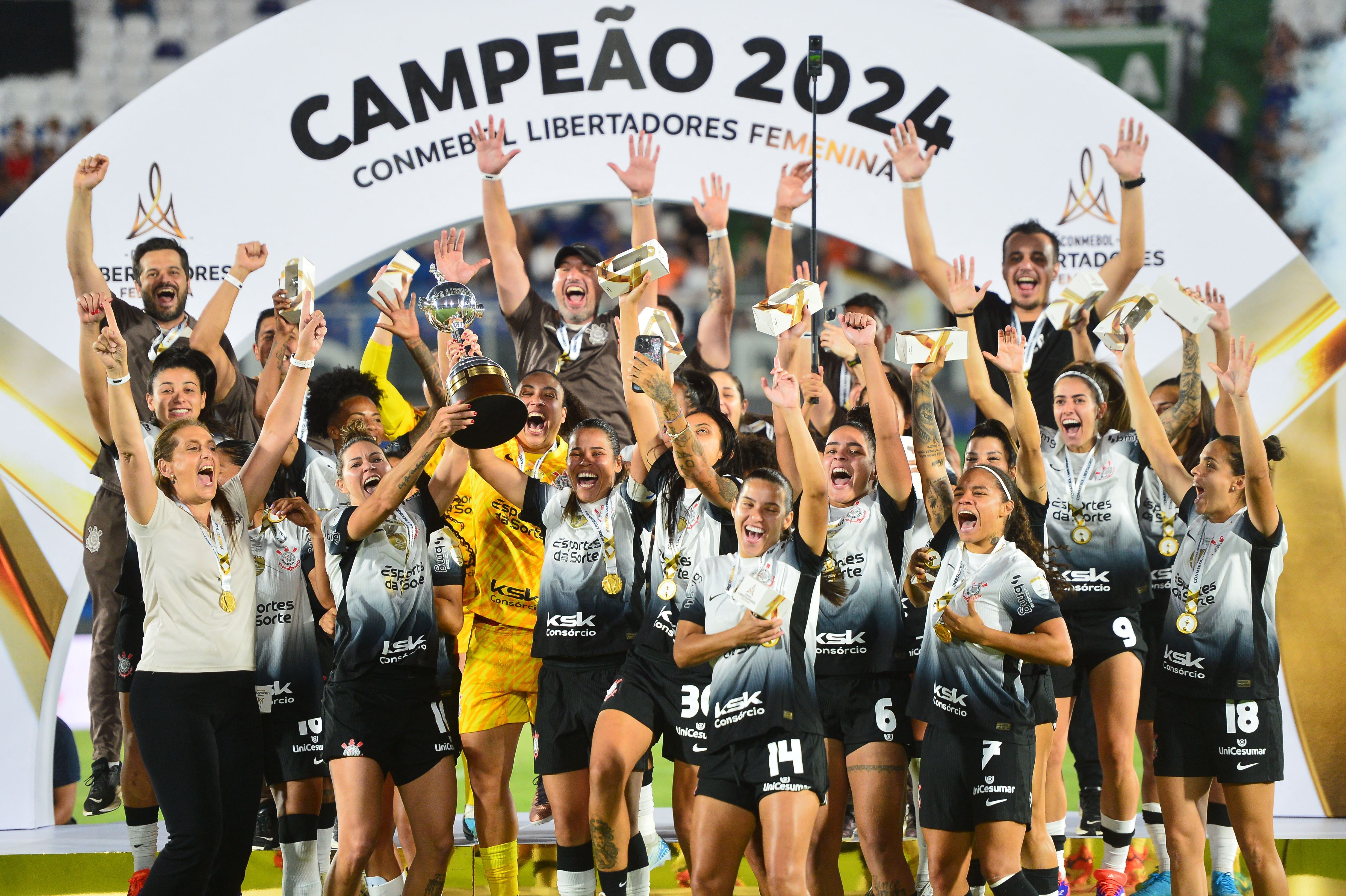Corinthians supera Santa Fe-COL e conquista Libertadores Feminina pela quinta vez