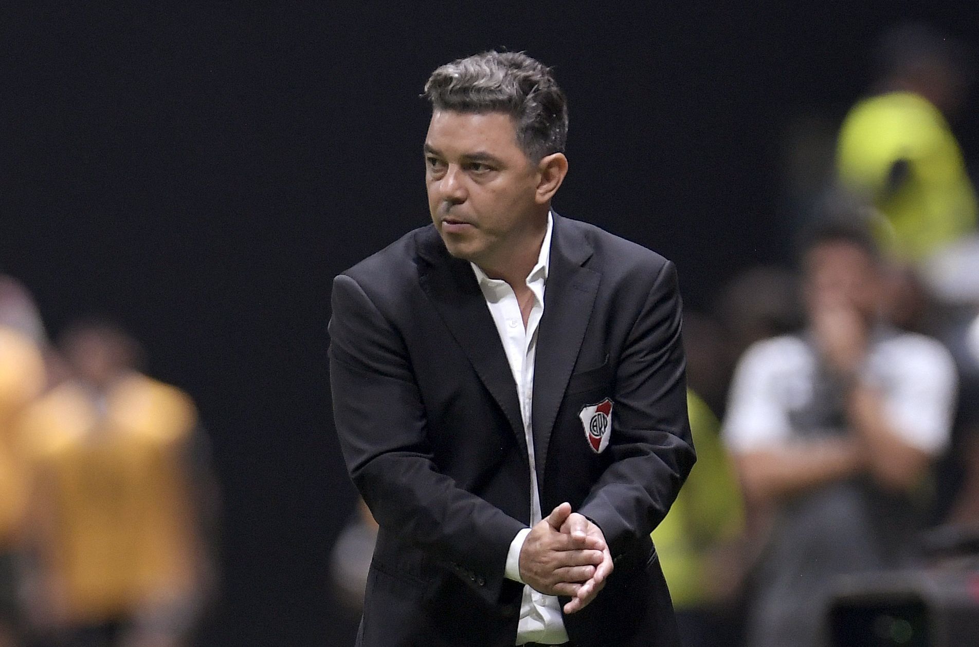 Gallardo comenta 'seca' de gols do River e projeta confronto contra o Atlético