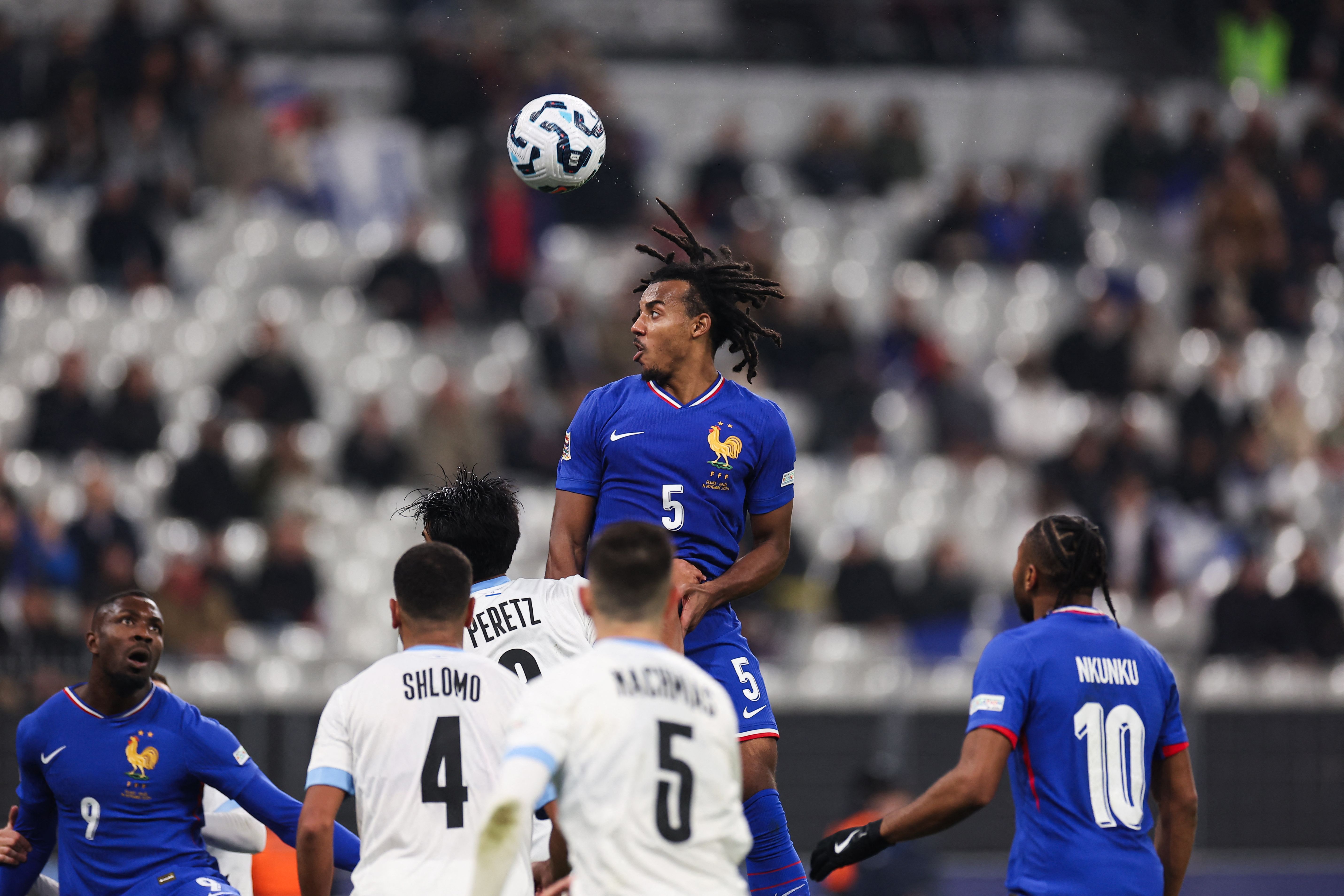 Sem Mbappé, França empata com Israel e quebra sequência na Liga das Nações