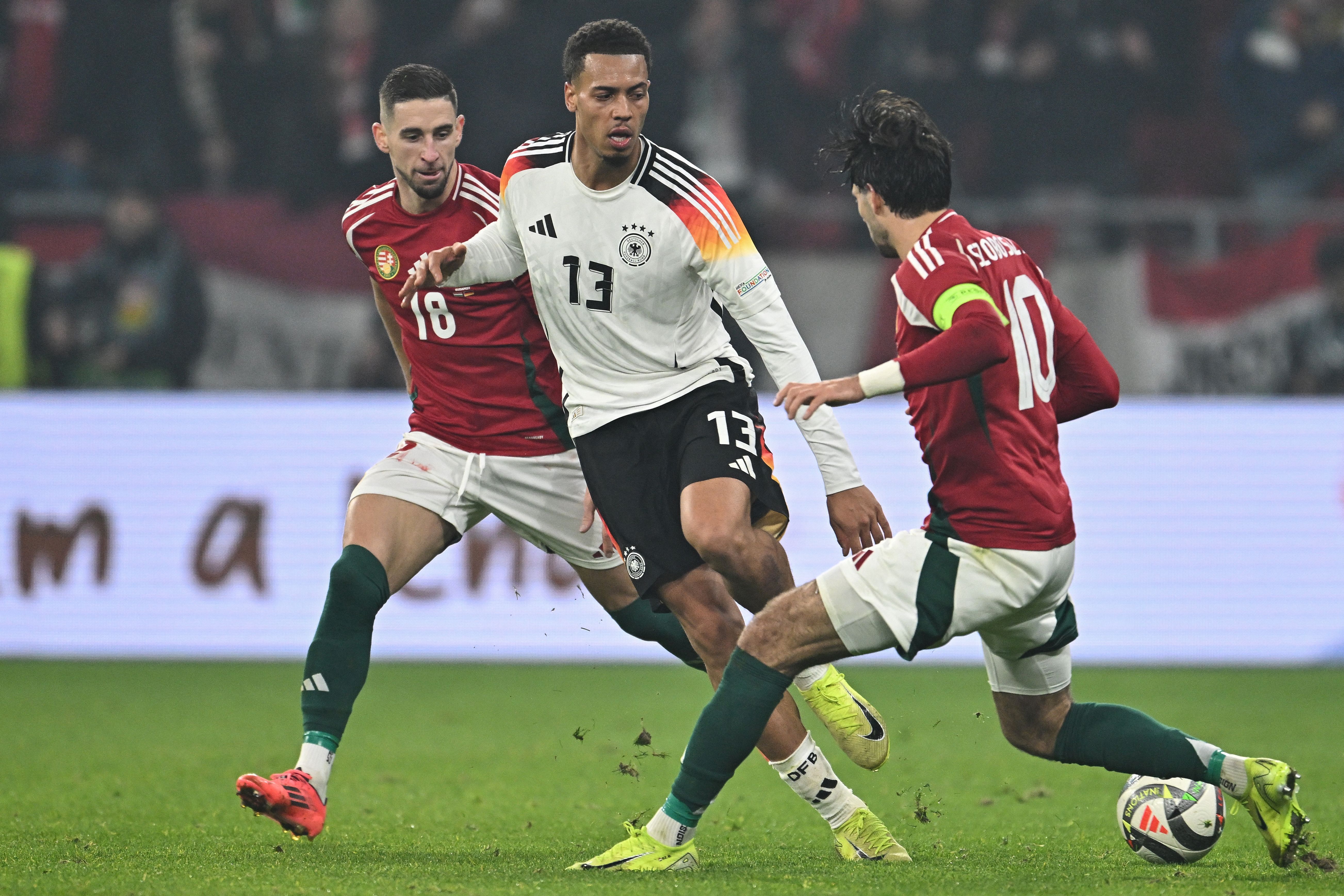 Hungria busca empate contra a Alemanha no último minuto em duelo da Nations League