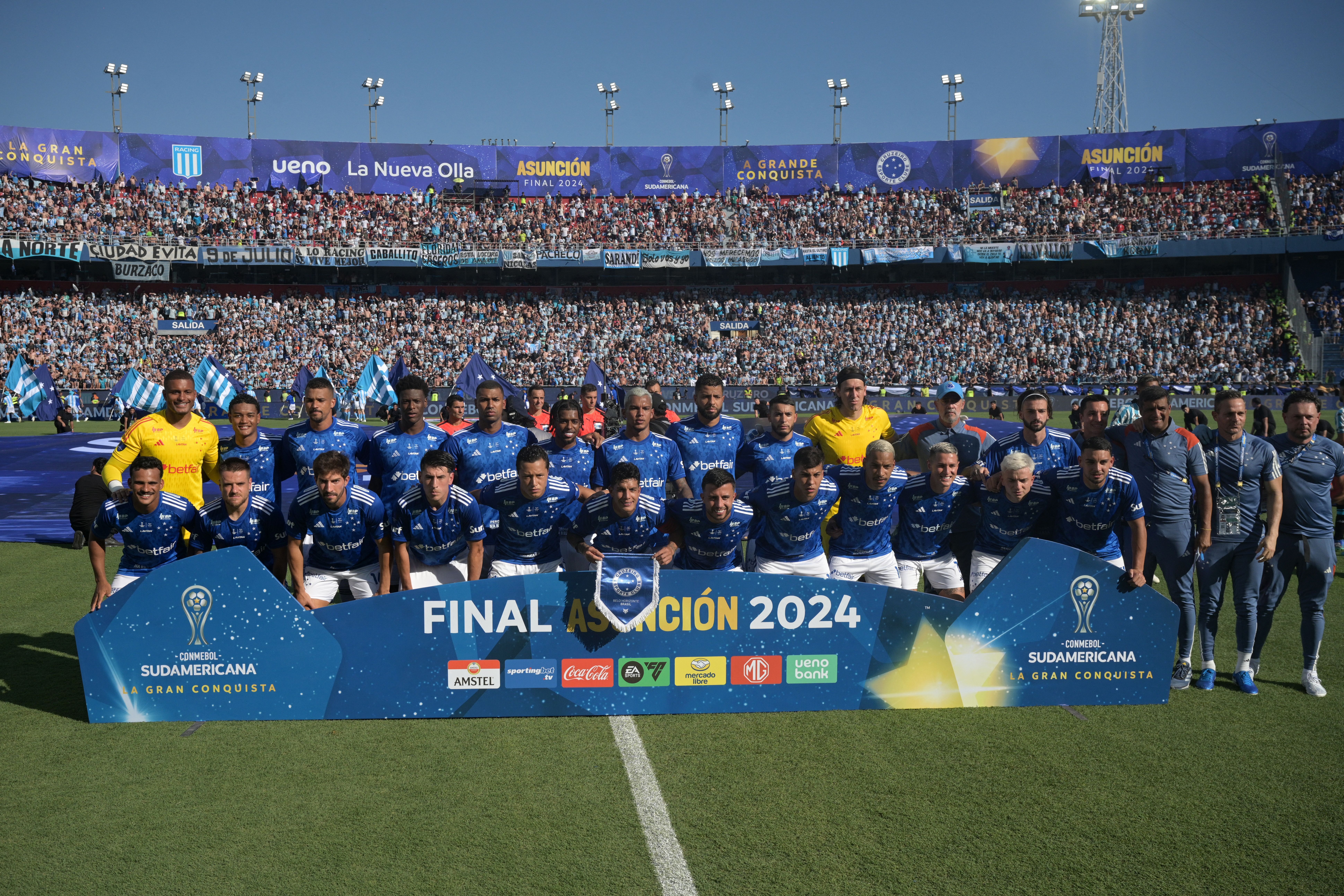 Saiba quanto o Cruzeiro receberá pelo vice da Copa Sul-Americana