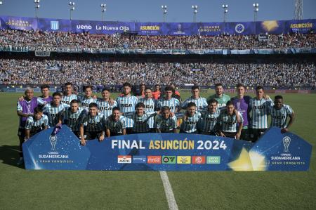 Fotos da final da Copa Sul-Americana entre Racing e Cruzeiro, em Assunção