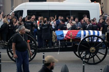 Cortejo fúnebre de Pepe Mujica