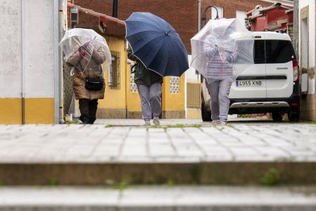 Chuva atingiu o município de Viana de Cega, na província de Valladolid, na Espanha, neste mês