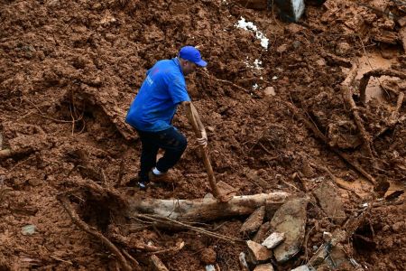 Chuva história provoca desastre em Juiz de Fora, na Zona da Mata mineira