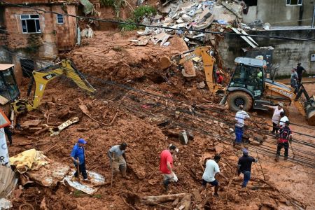 Chuva história provoca desastre em Juiz de Fora, na Zona da Mata mineira