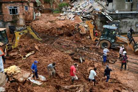 Chuva história provoca desastre em Juiz de Fora, na Zona da Mata mineira