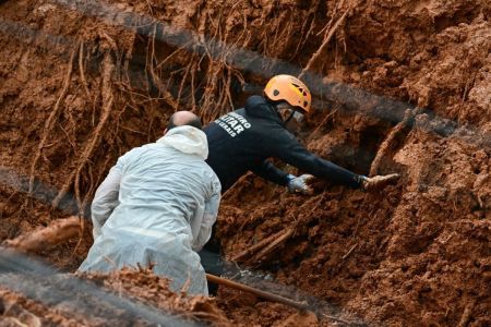Chuva história provoca desastre em Juiz de Fora, na Zona da Mata mineira